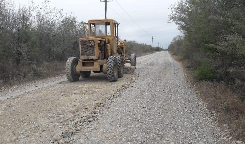 Continuando con las acciones de los caminos vecinales y parcelarios.