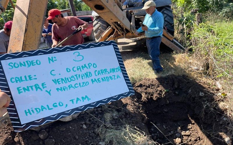 Otra nueva obra para la pavimentación de la calla Ocampo