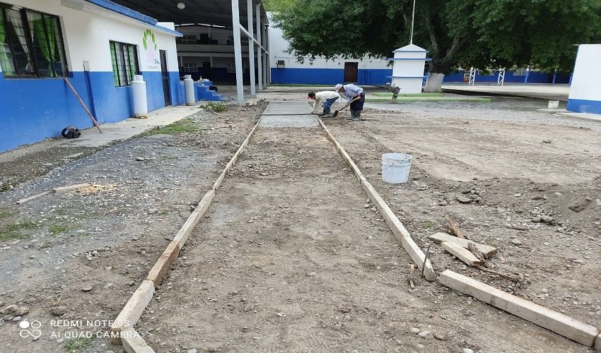 Alcalde Reyes Wenseslado Zúñiga Vázquez en coordinación con obras publicas realizan proyecto.