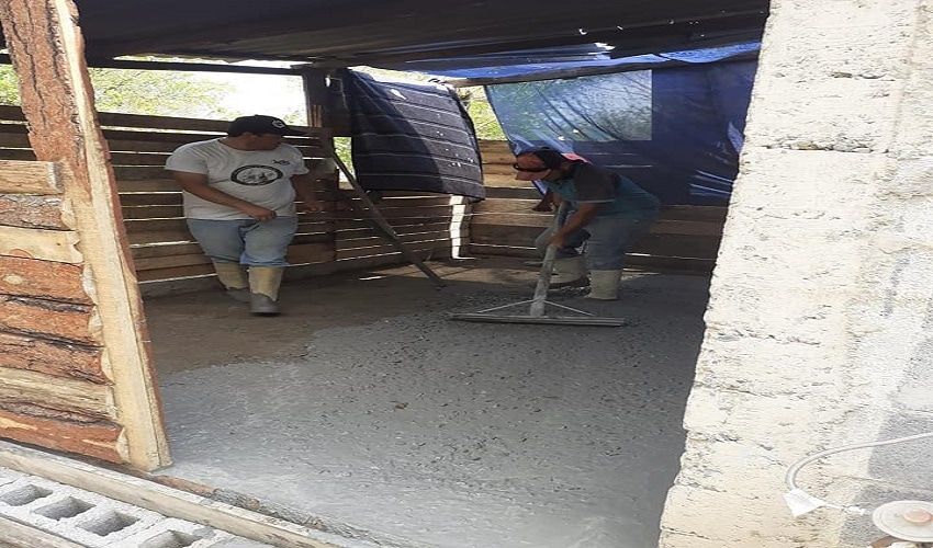 Apoyo otorgado a 14 familias, gracias a las gestiones del alcalde en coordinación con Obras Publicas