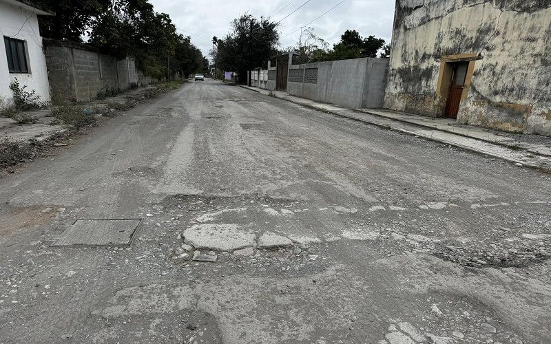 Nueva obra de pavimentación en dos cuadras de la calle Aldama.