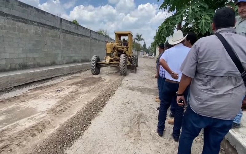 Los habitantes del sector la Lampara se encuentran agradecidos con el alcalde.